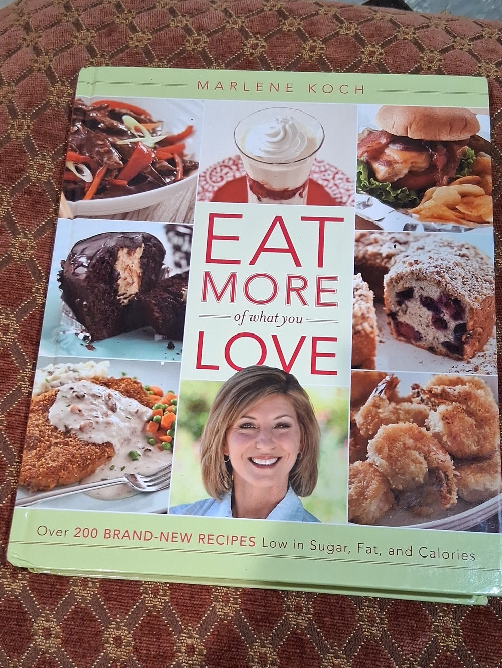 Marlene Koch — Eat More of What You Love Cookbook (Light Green Cover)